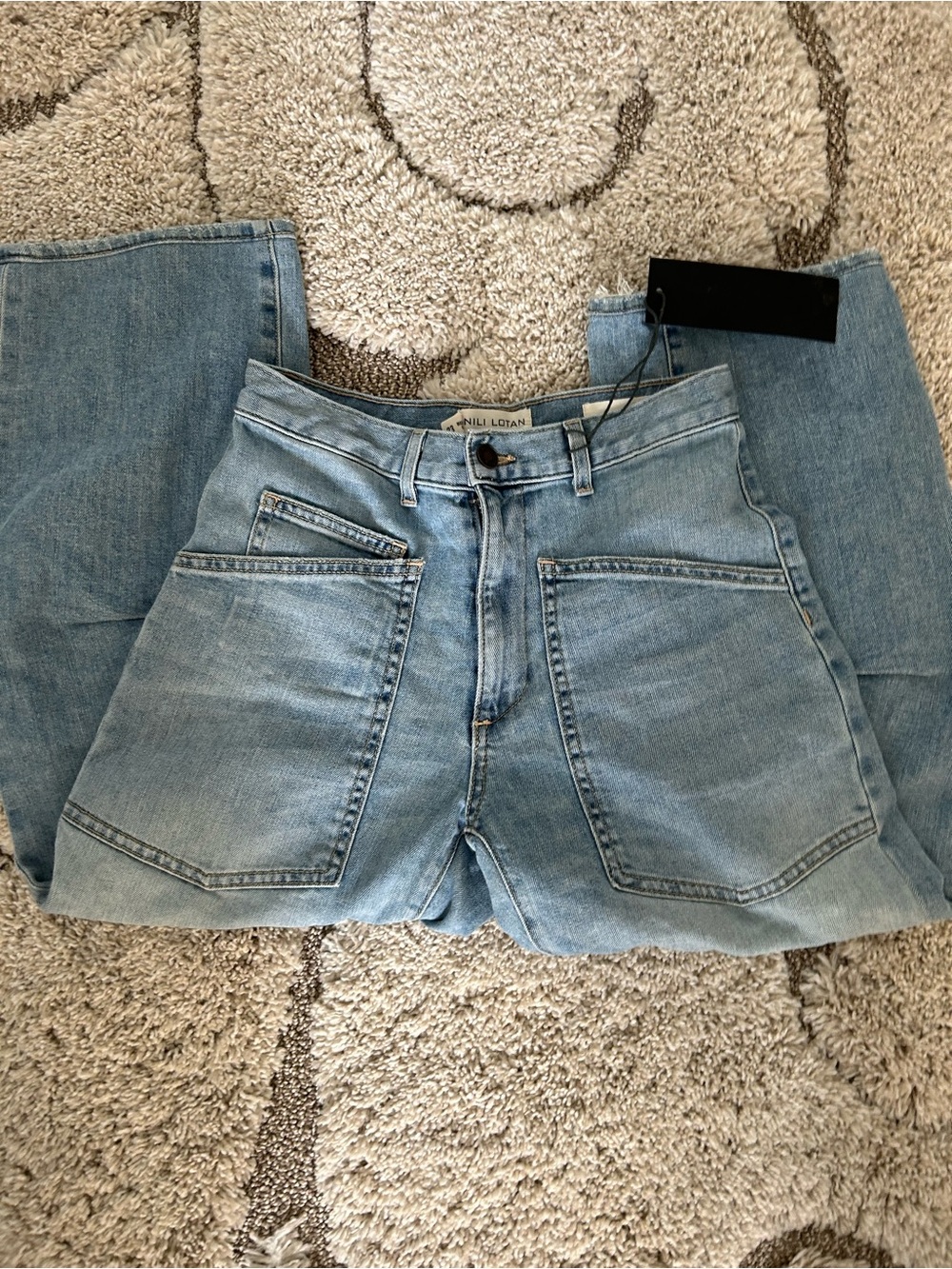 Nili Lotan Shon Jean petite summer wash